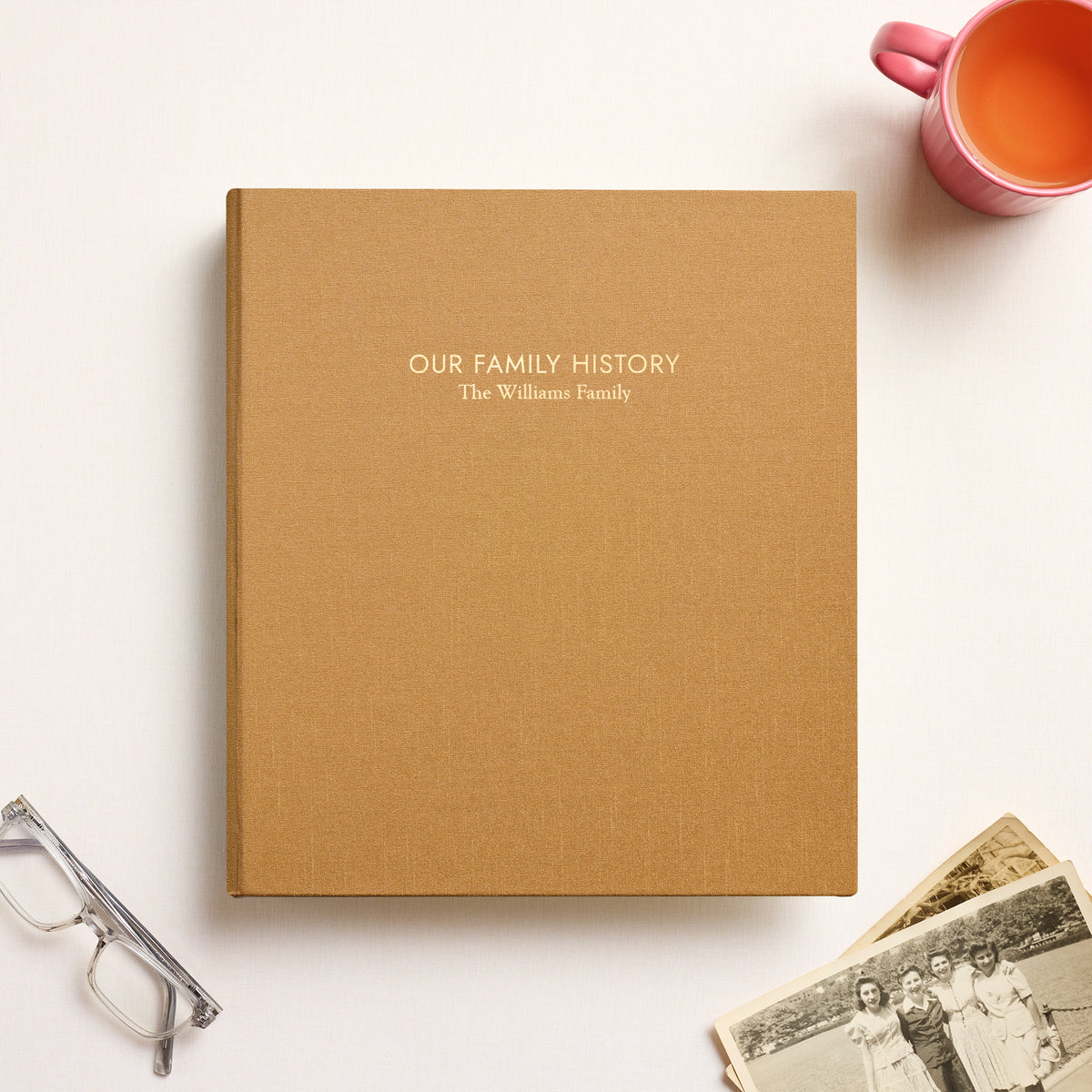 The Family History Album | Gold Silk