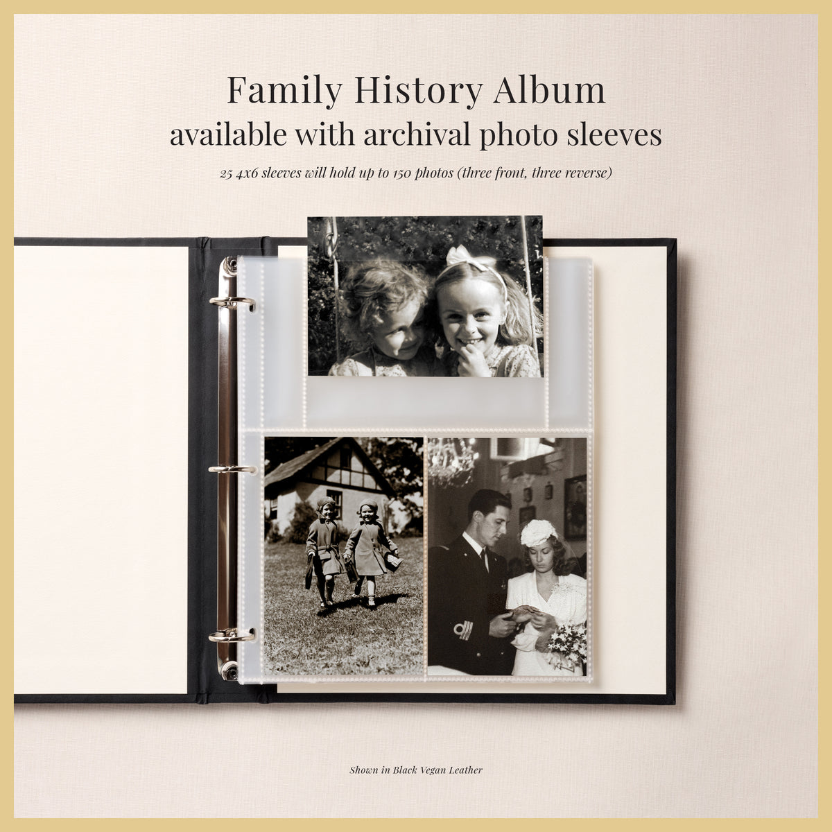 The Family History Album | Moss Vegan Leather