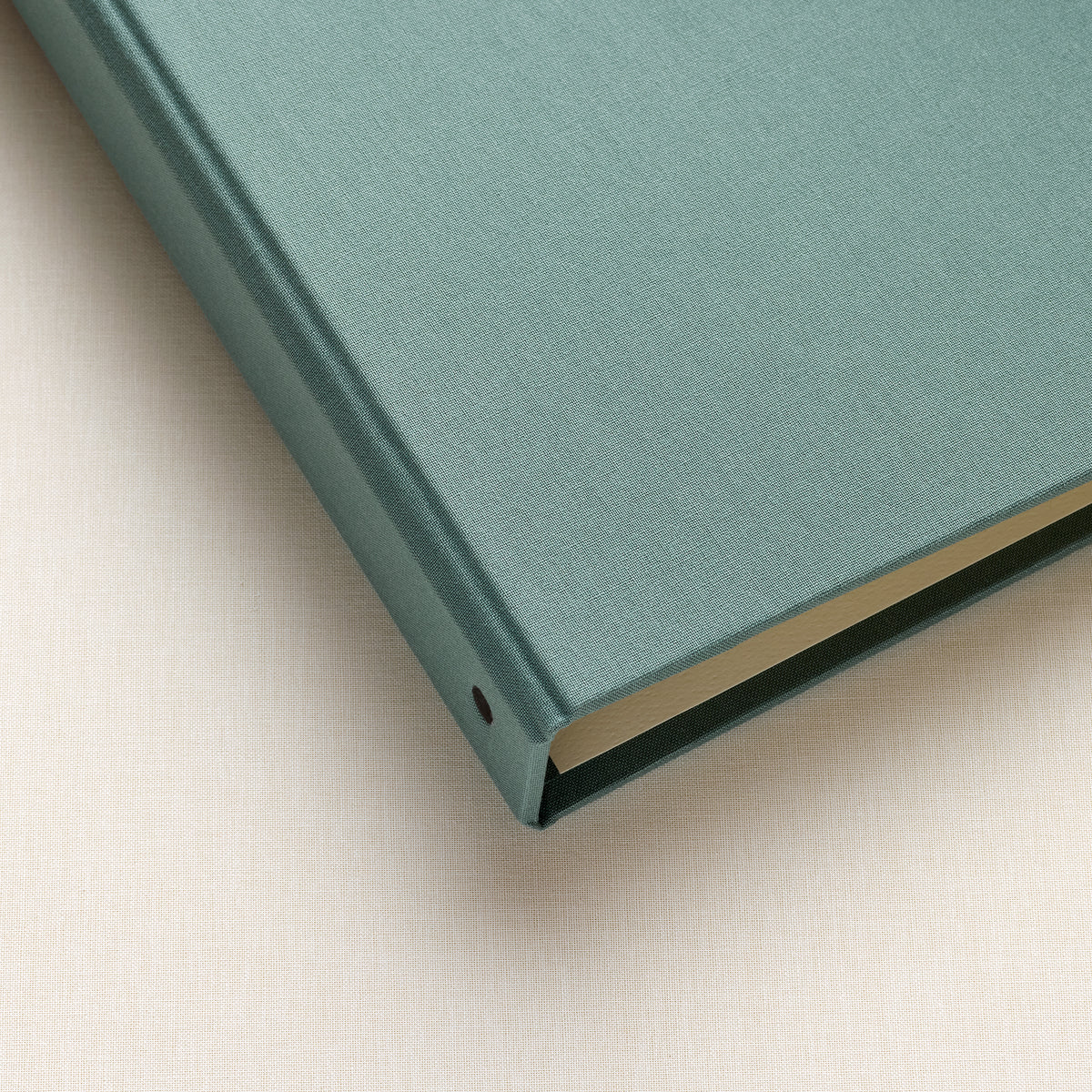 The Family History Album | Jade Green Cotton