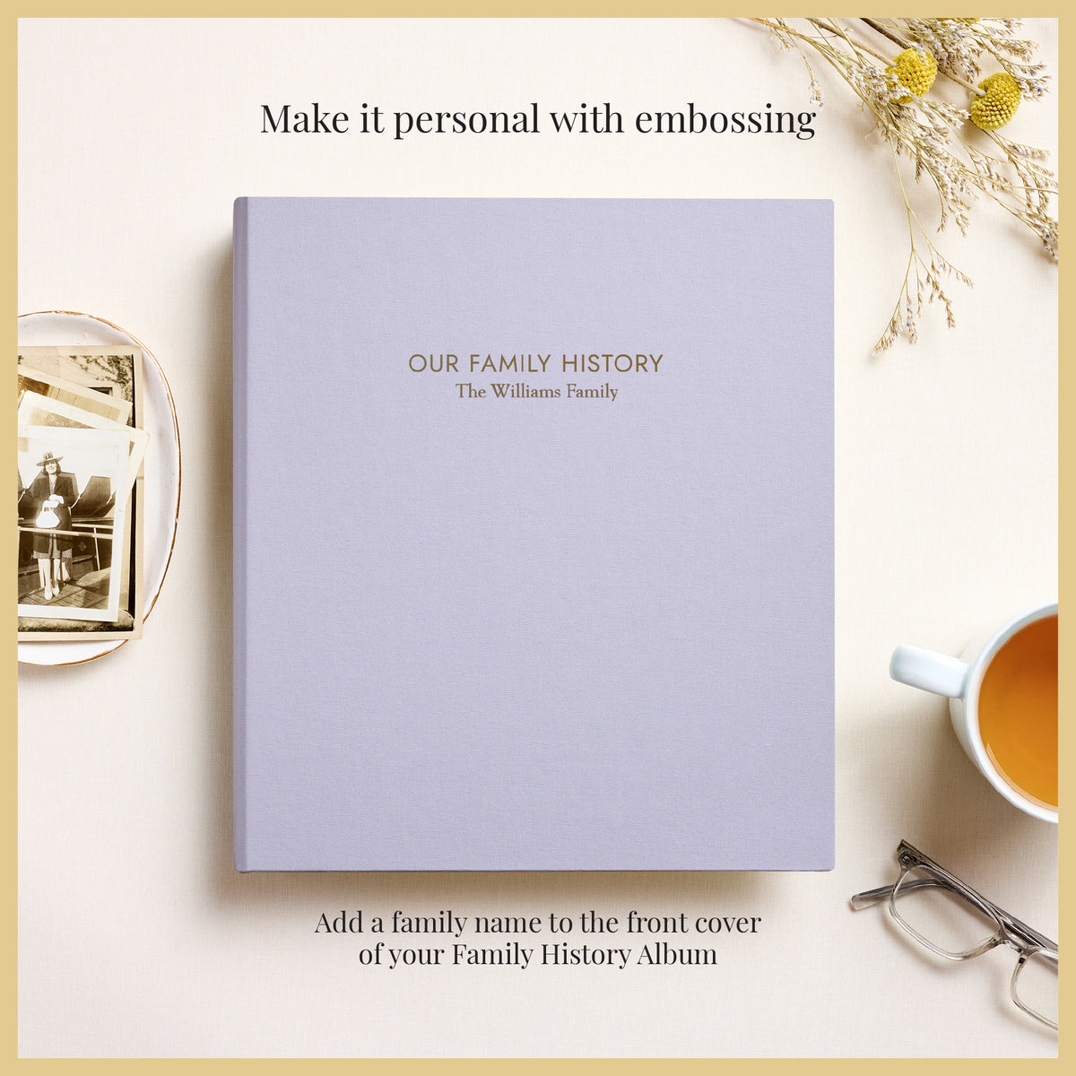 The Family History Album | Lavender Cotton