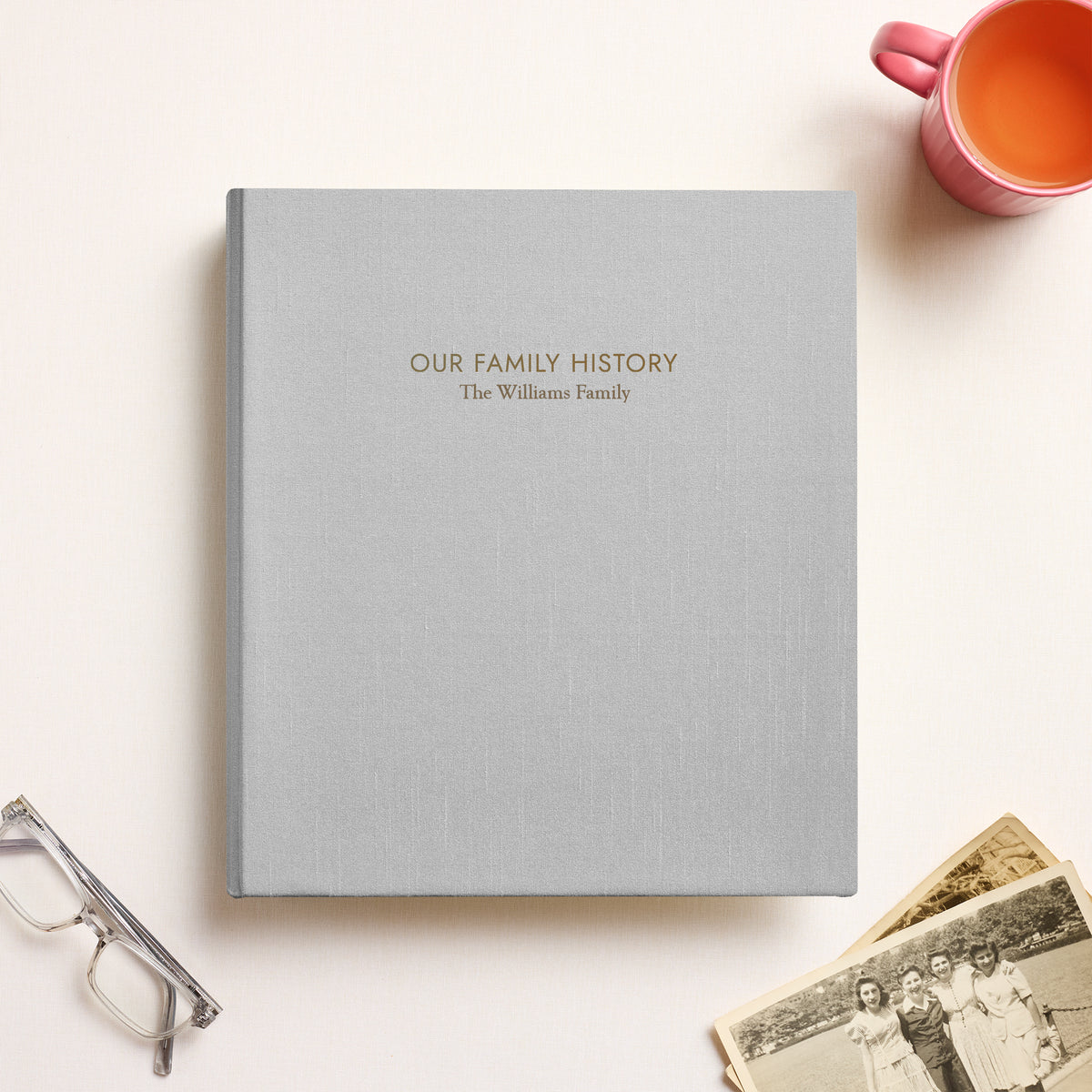 The Family History Album | Silver Silk