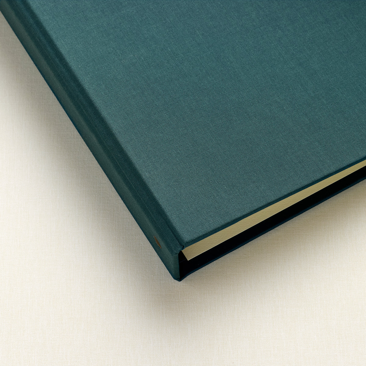 The Family History Album | Teal Blue Cotton