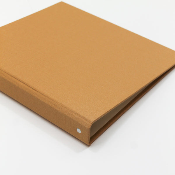 Large Photo Binder For 8x10 Photos | Cover: Antique Gold Silk | Availa ...