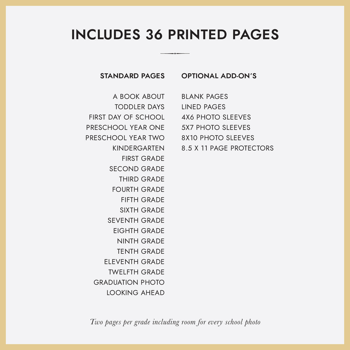 School Years Memory Binder with Pink Silk Cover