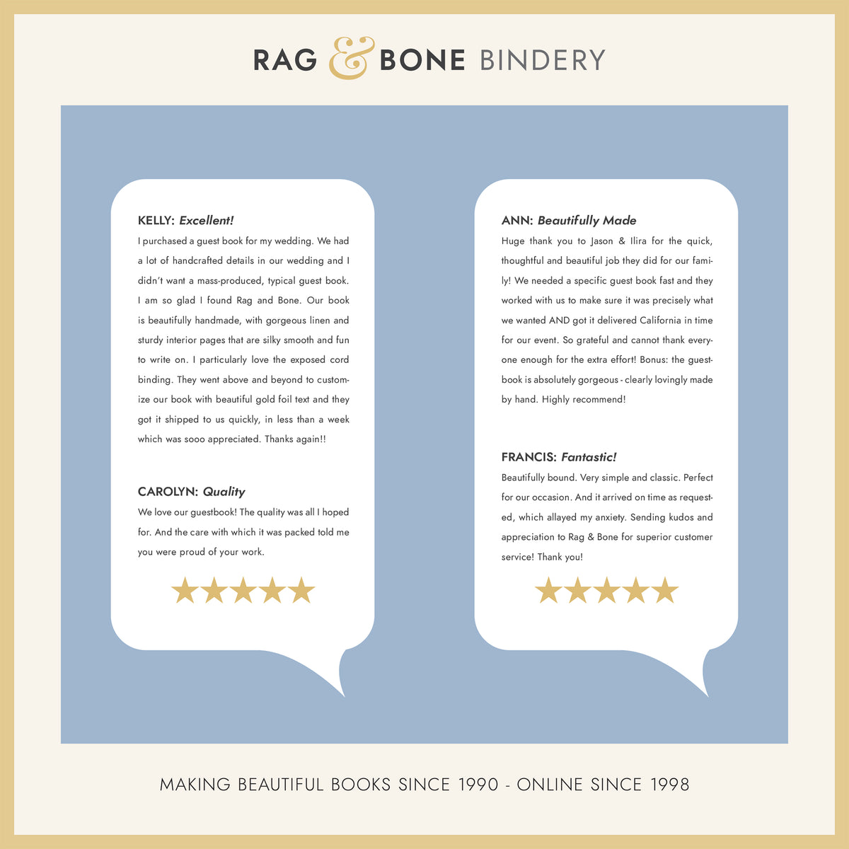 Event Guestbook | Cover: Natural Linen | Available Personalized