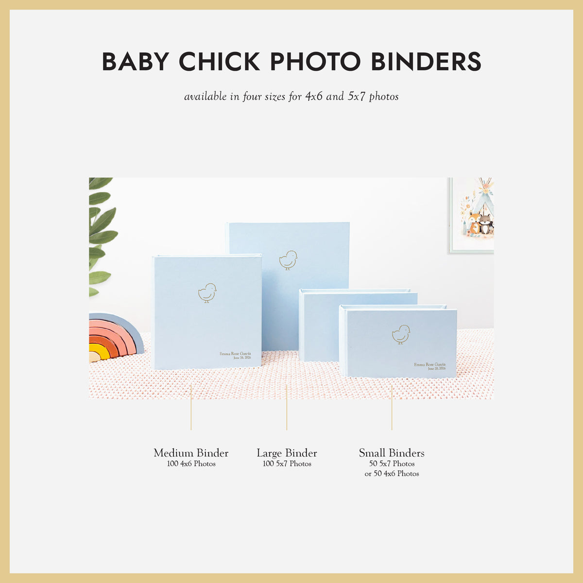 Baby Chick Photo Binder