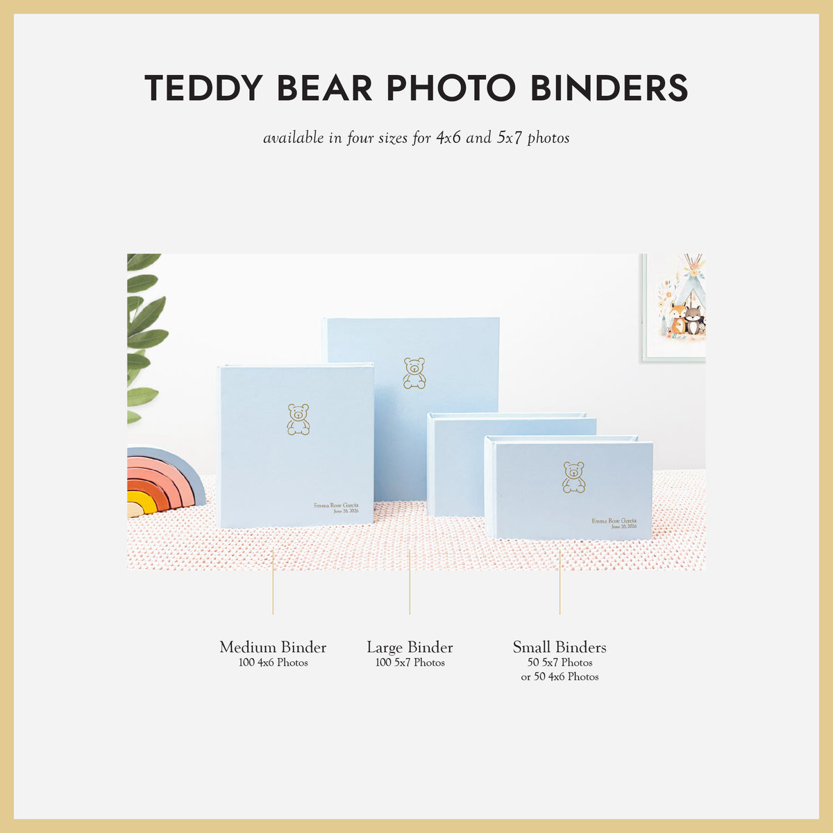 Teddy Bear Photo Binder