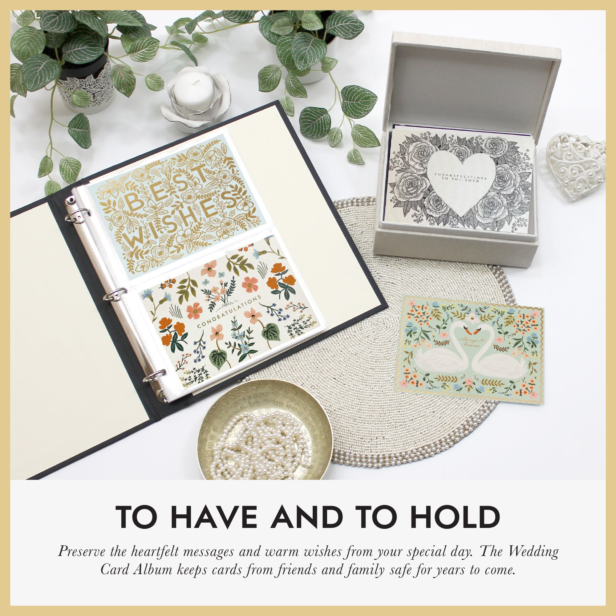 Wedding Card Album | Personalized Wedding Card Keepsake | Rag & Bone Bindery Wedding Card Album | Personalized Wedding Card Keepsake | Rag & Bone Bindery
