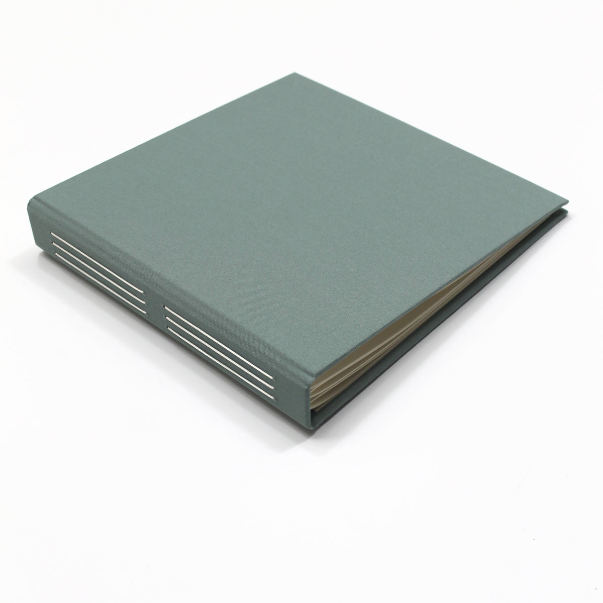 The Welcome Guestbook | Jade Green Cotton