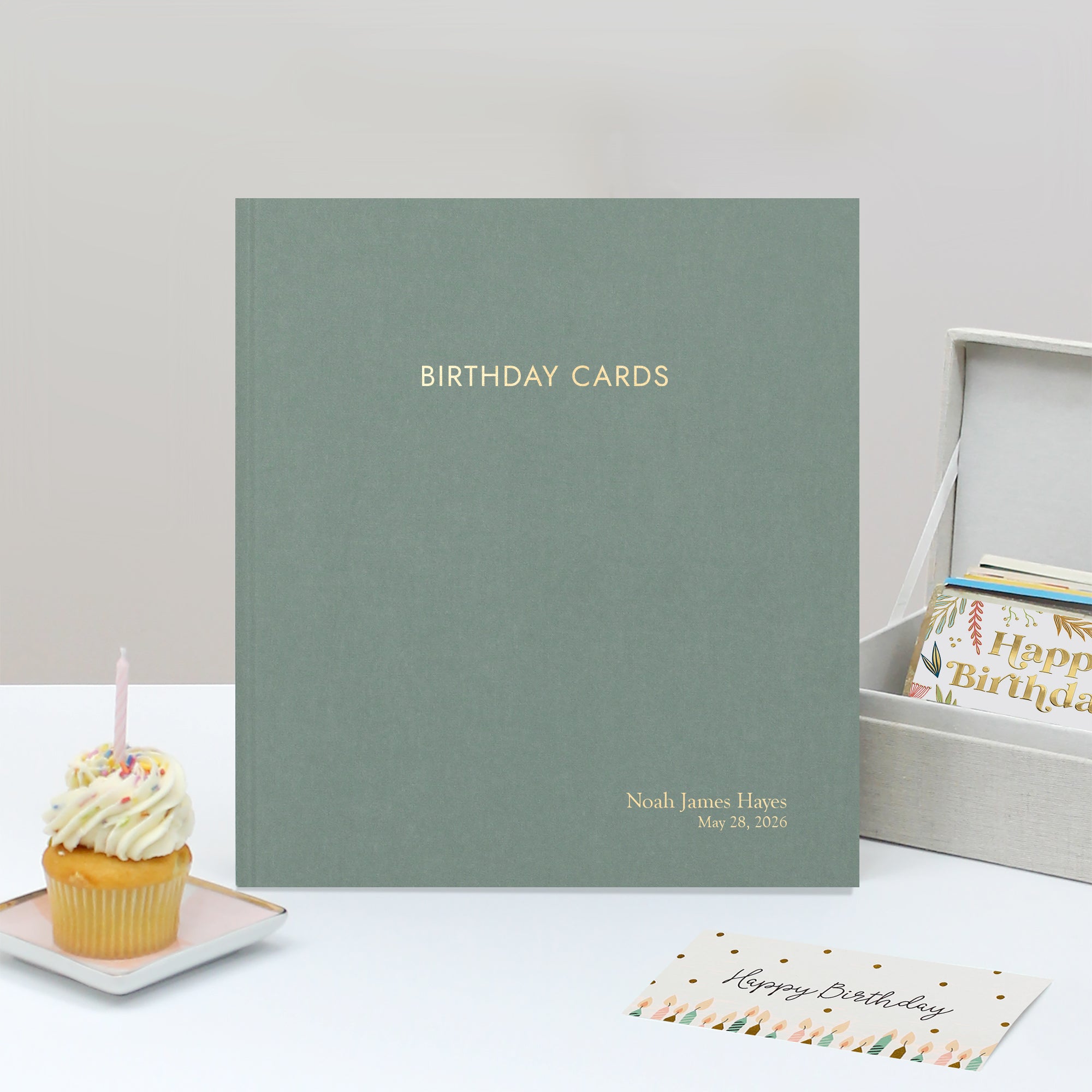 personalized card binder XL Baseball Trading Storage Kit It is fully enclosed so your cards dont fall out The Birthday Card Binder |