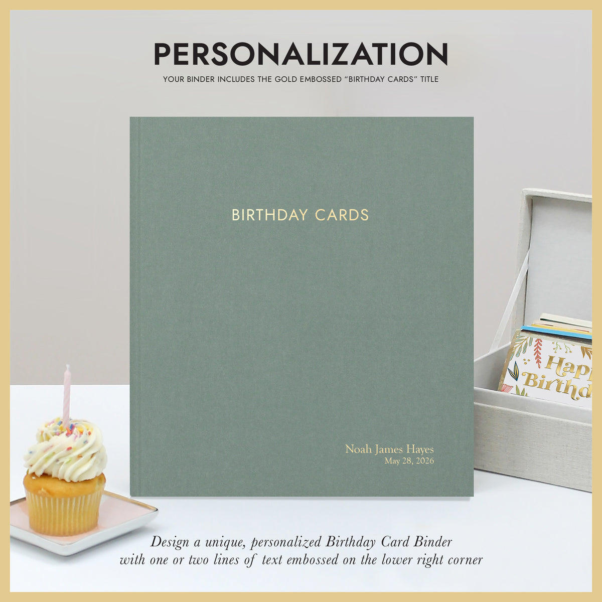 The Birthday Card Binder | Jade Cotton