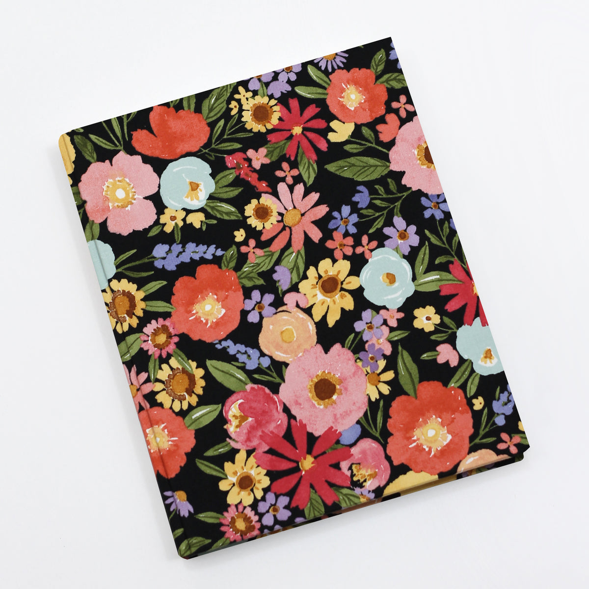 Large 8 x 10 Blank Page Journal | Limited Edition Cover: Floral