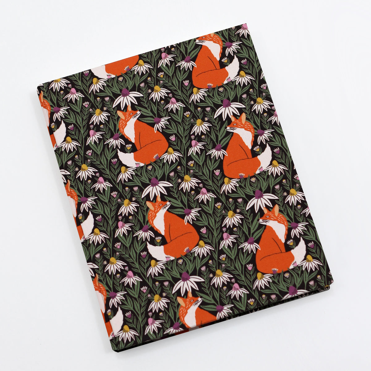 Large 8 x 10 Blank Page Journal | Limited Edition Cover: Foxy