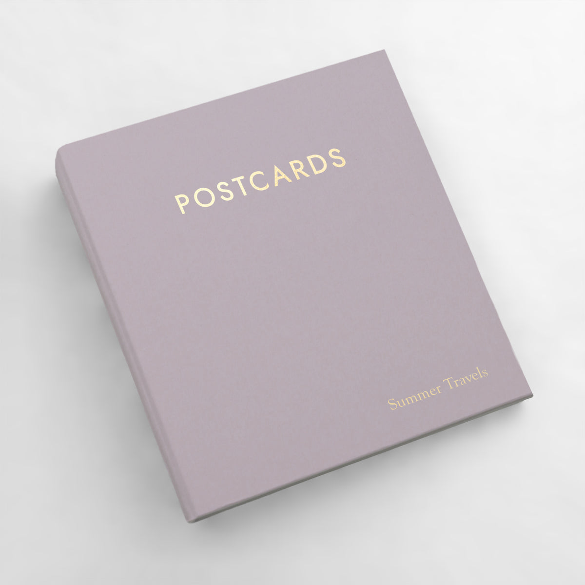 Medium Postcard Album | Cover: Lavender Cotton | Available Personalized