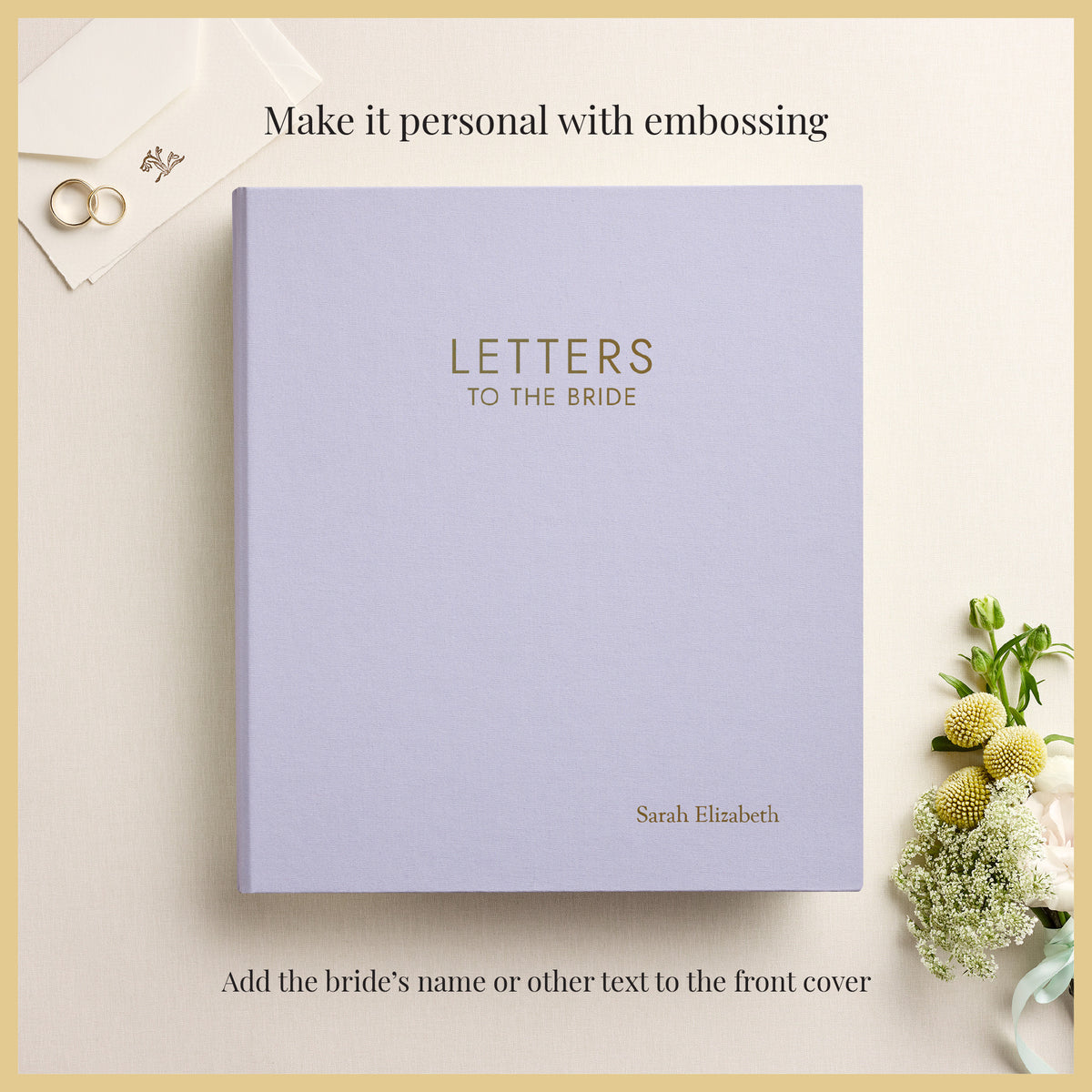 Letters To The Bride | Lavender Cotton