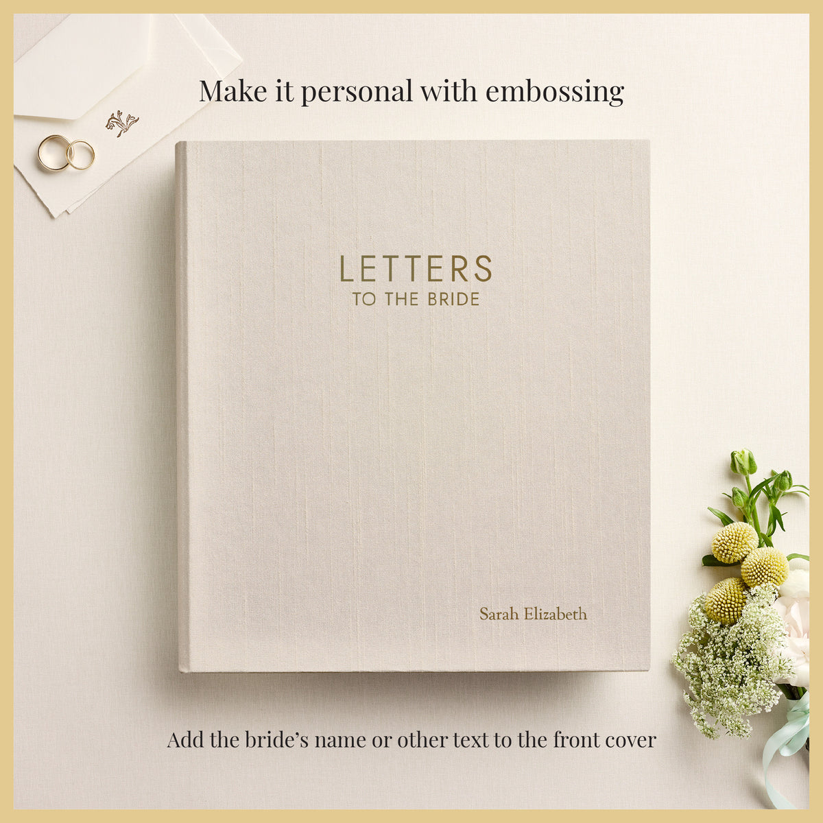Letters To The Bride | Ivory Silk