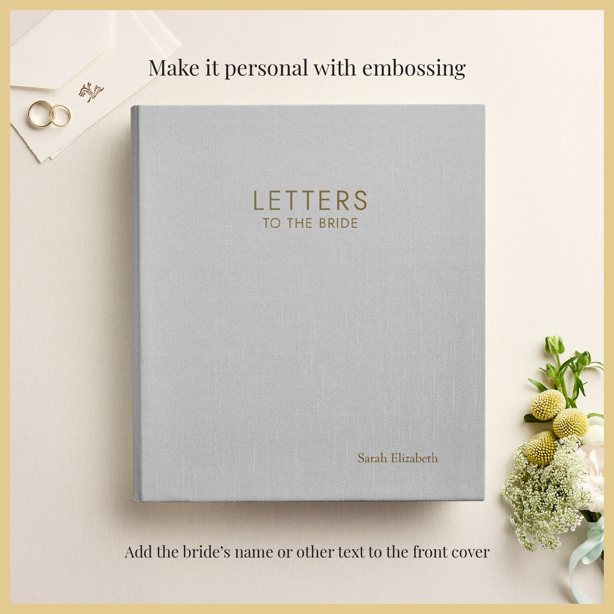 Letters To The Bride | Silver Silk