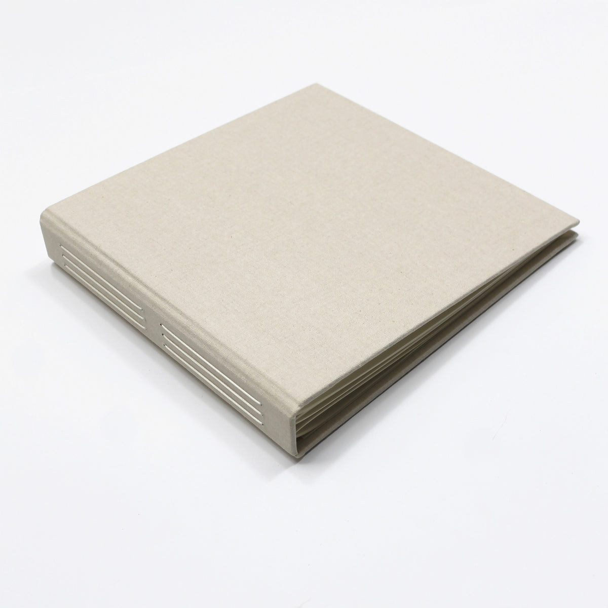 The Welcome Guestbook | Natural Linen