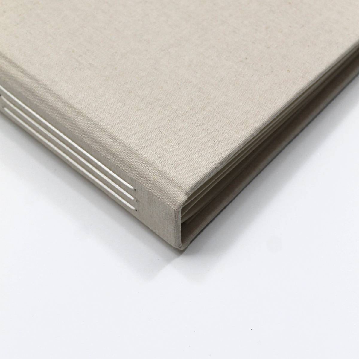 The Welcome Guestbook | Natural Linen