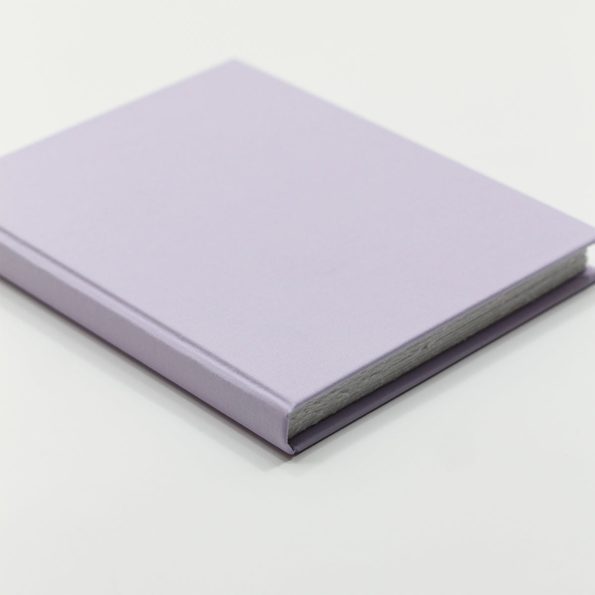 Large Blank Page Journal with Lavender Cotton Cover