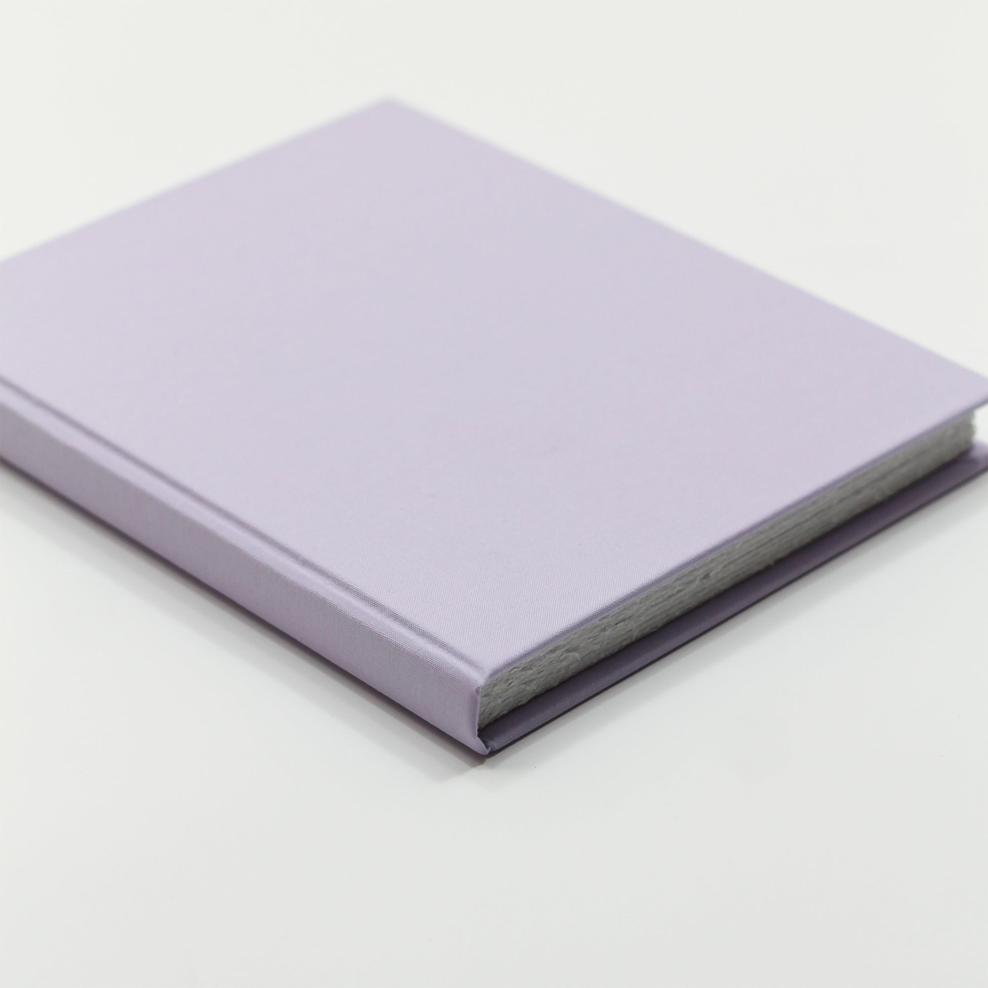Large 8x10 Blank Page Journal, Cover: Lavender Cotton
