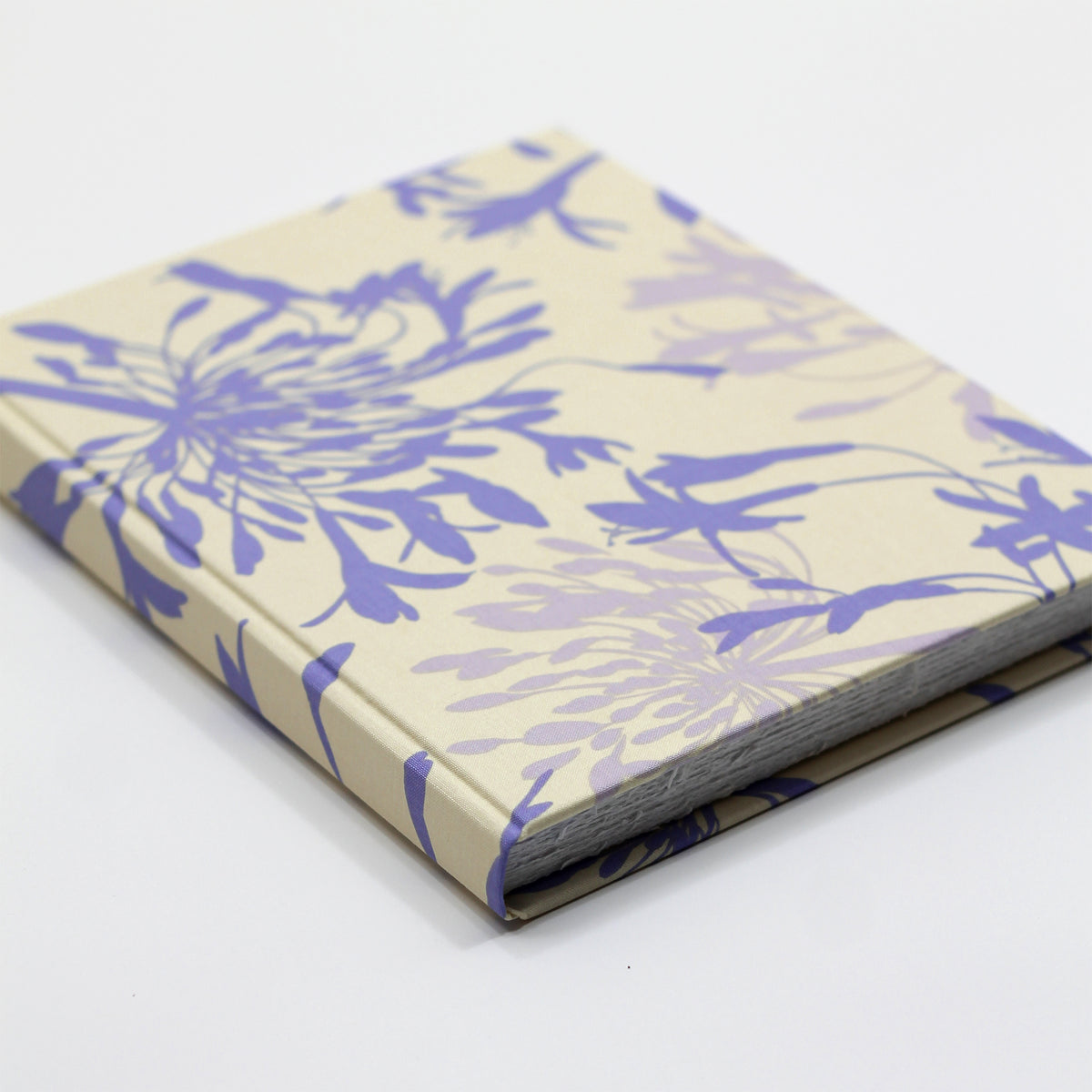 Large 8x10 Blank Page Journal | Cover: Lilac Bloom