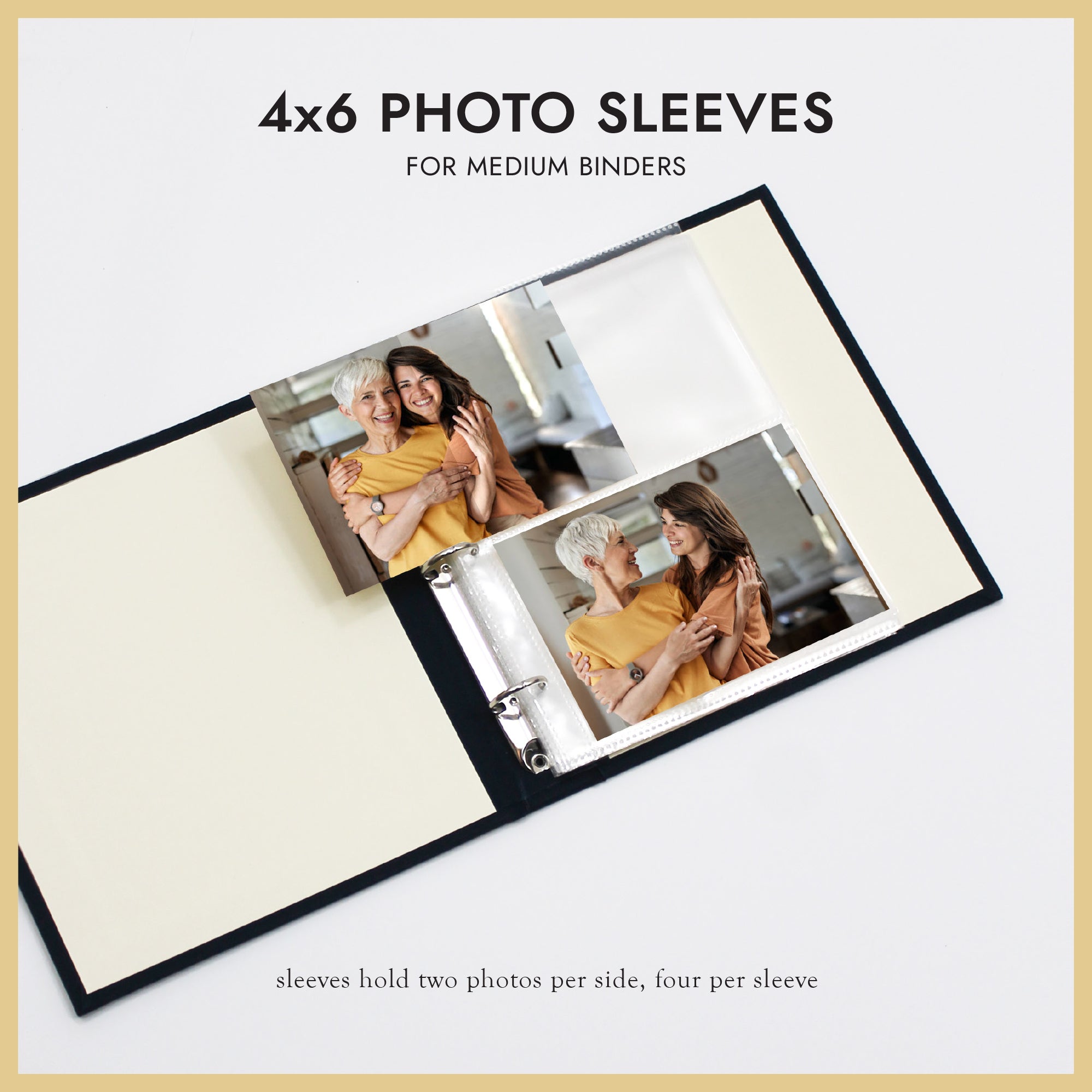 Medium 3-Ring Clear Pocket Album Refill: 4x6 Medium 3-Ring Clear Pocket Album Refill: 4x6