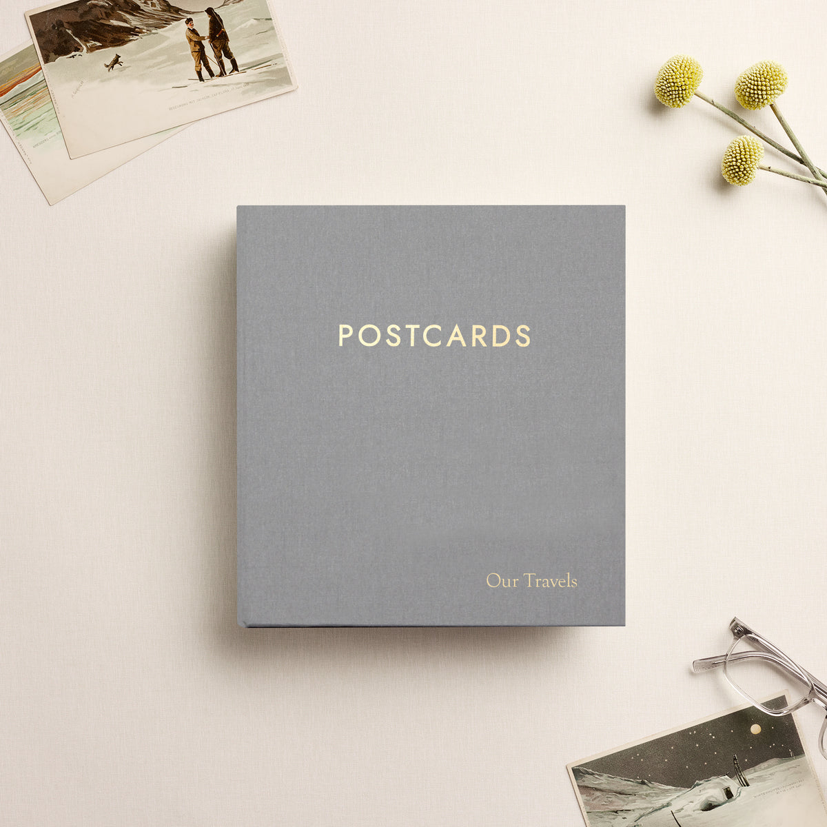 The Medium Postcard Album | Silver Silk