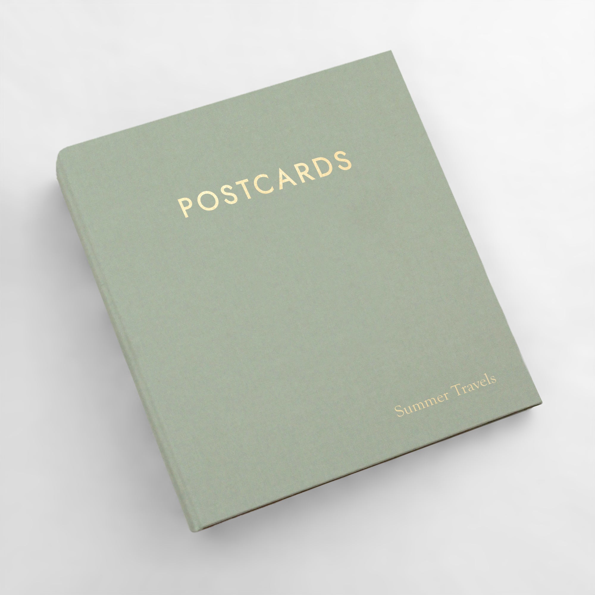 Medium Postcard Album | Personalized Postcard Storage Binder | Rag