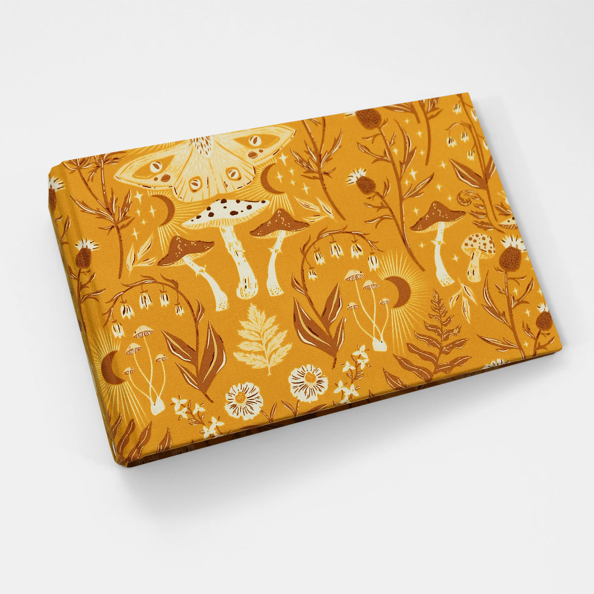 Small Photo Binder | for 4x6 Photos | with Golden Thistle Fabric Cover