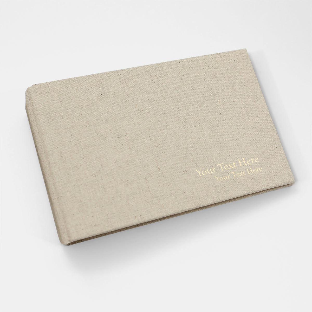 Grandma's Brag Book | My Beautiful Grandchild / Grandchildren | Natural Linen Cover