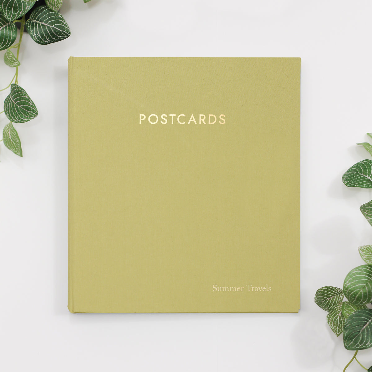 Large Postcard Album | Cover: Celery Cotton | Available Personalized