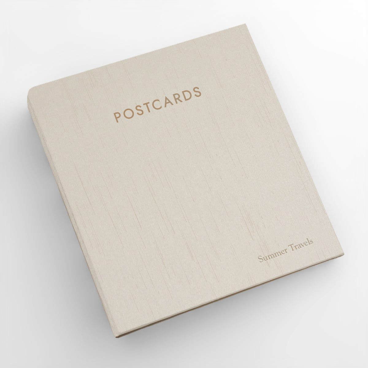 Large Postcard Album | Cover: Champagne Silk | Available Personalized