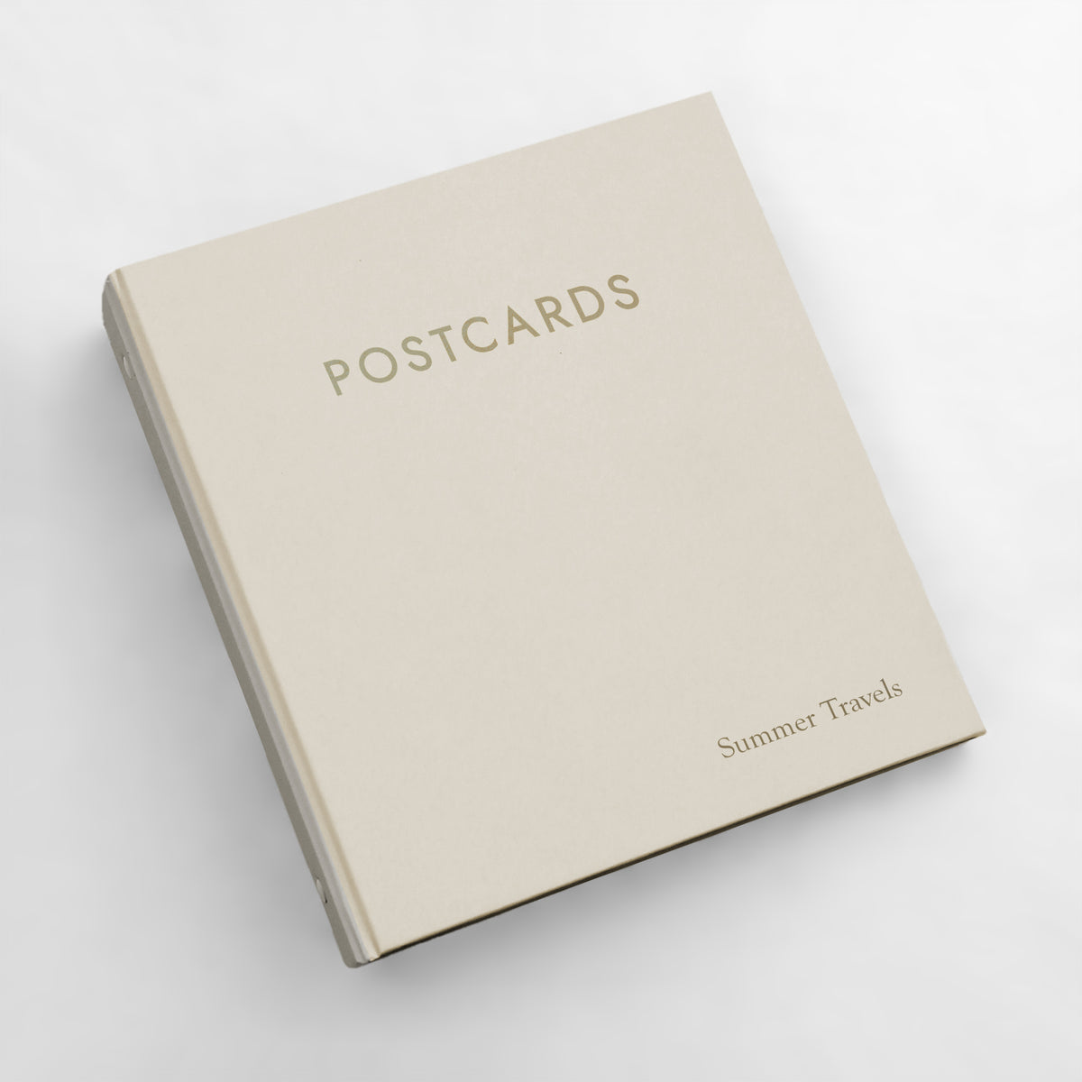 Medium Postcard Album | Cover: Pearl Vegan Leather | Available Personalized