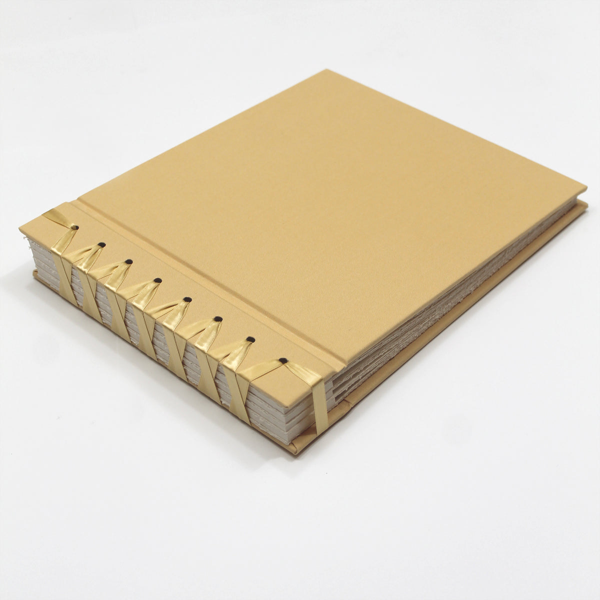 Wedding Album 9 x 12 | Buttercup Yellow Cotton Cover