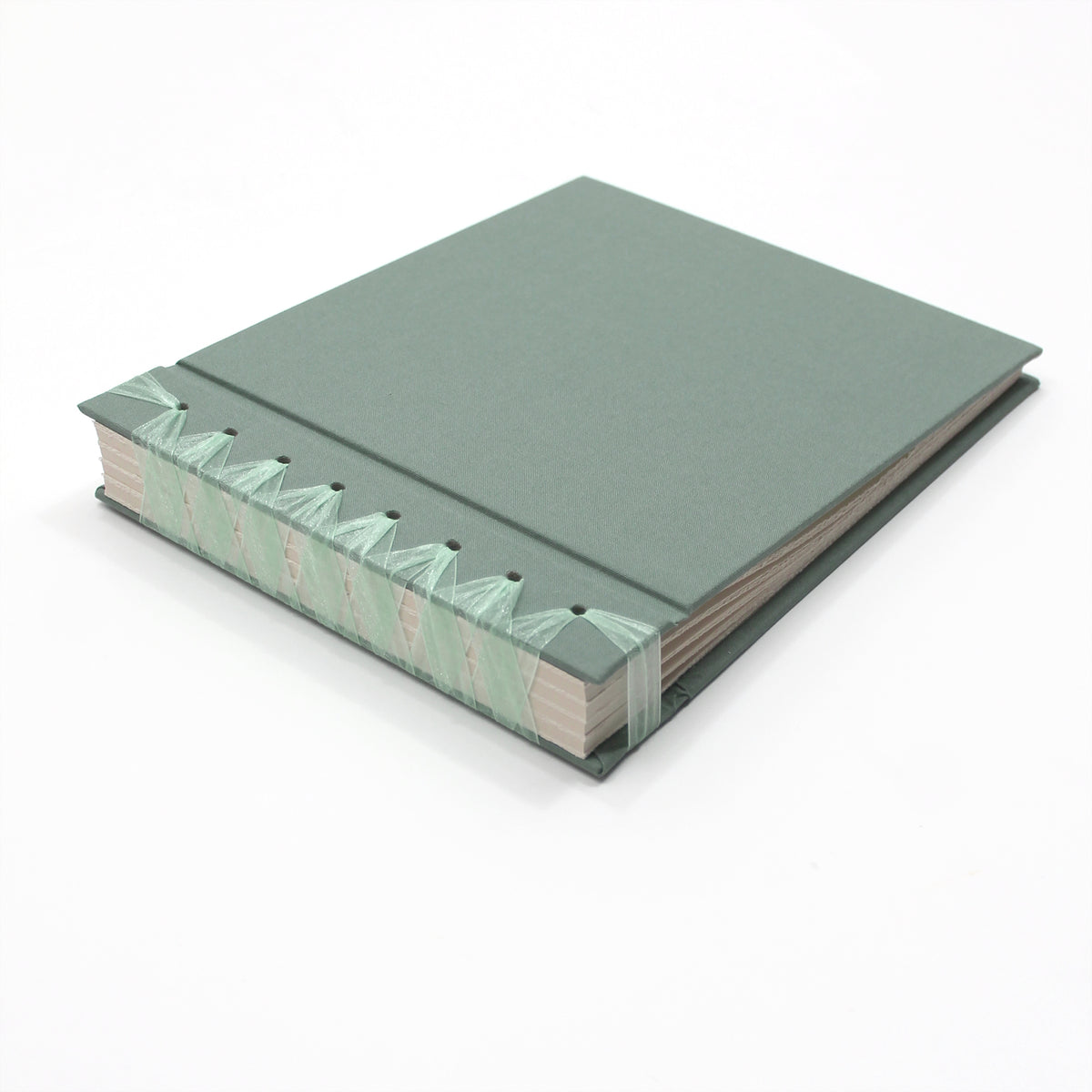 Wedding Album [9 x 11.25] with Jade Green Cotton Cover