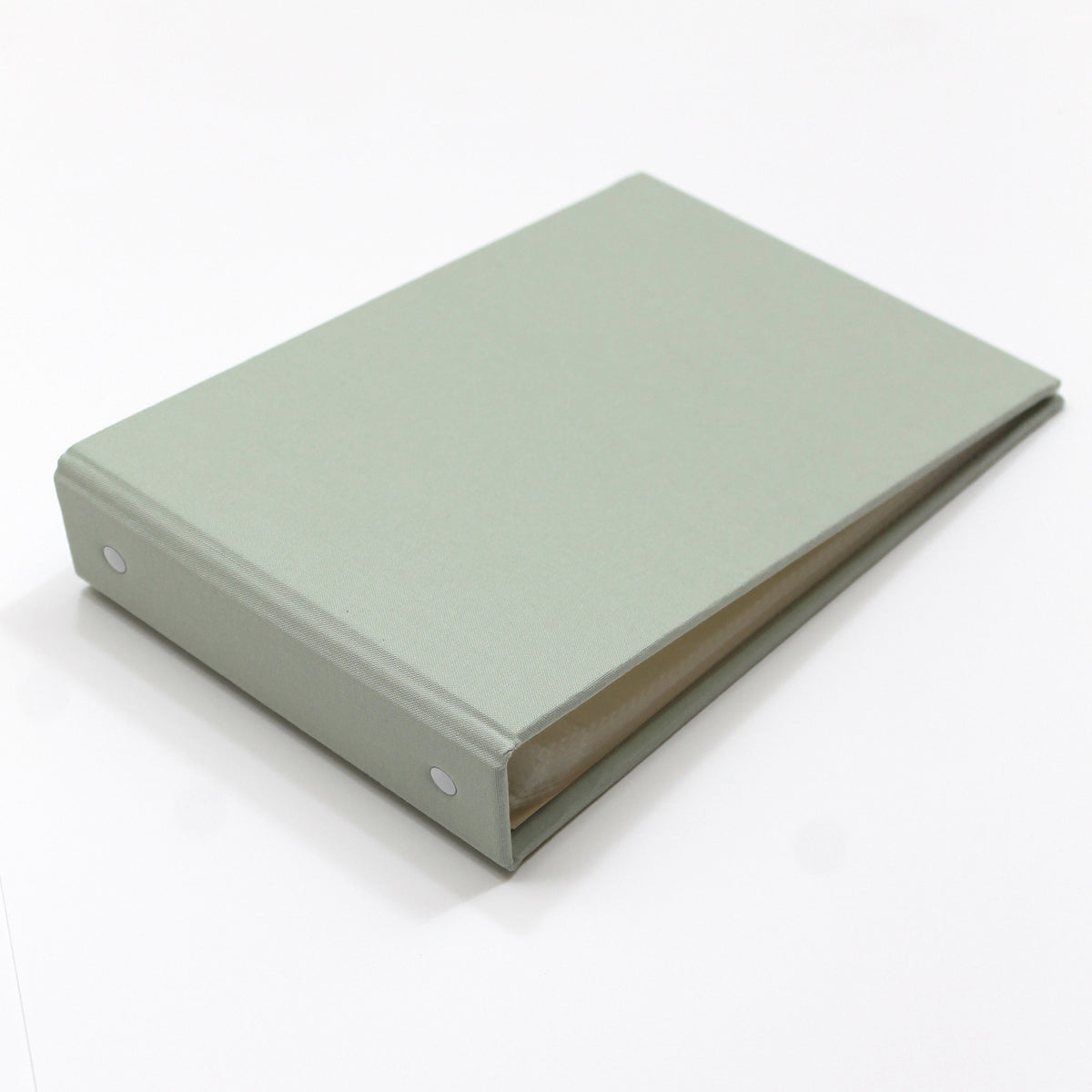 Easter Memories Album | with Sage Green Cotton Cover | Includes Embossed Family Name