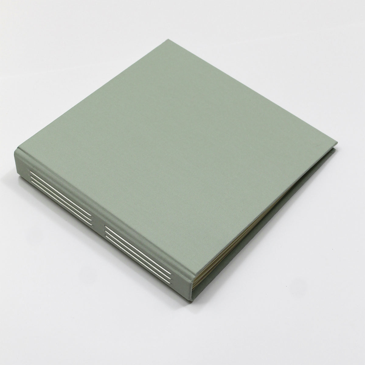 Deluxe Event Guestbook | Cover: Sage Green Cotton | Available Personalized