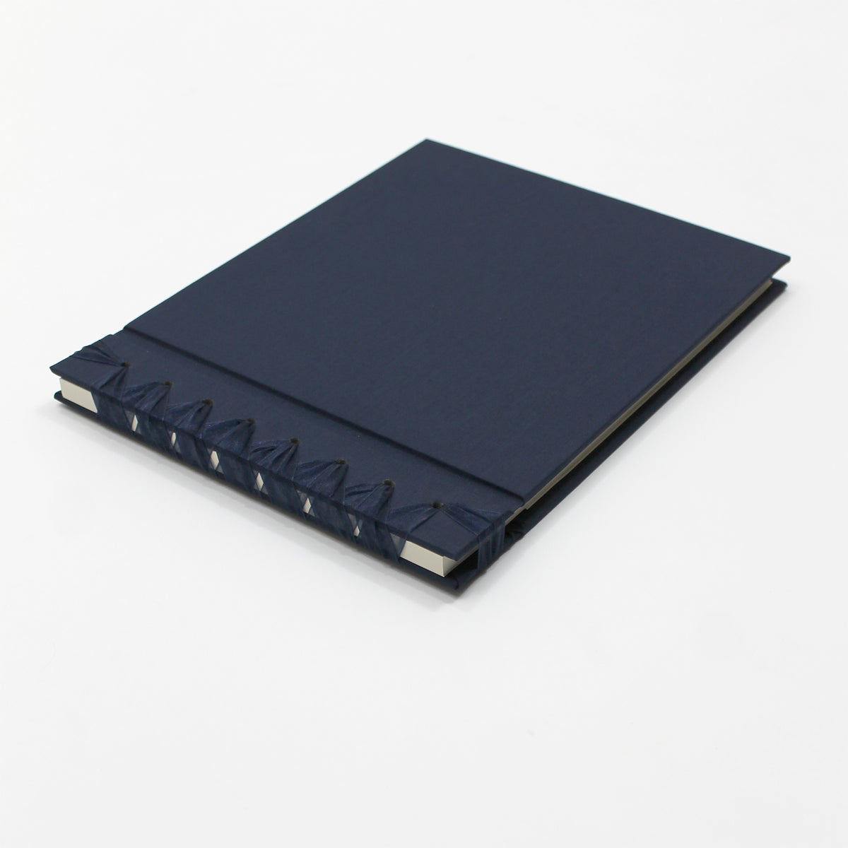 School Years Memory Album with Navy Blue Cotton Cover