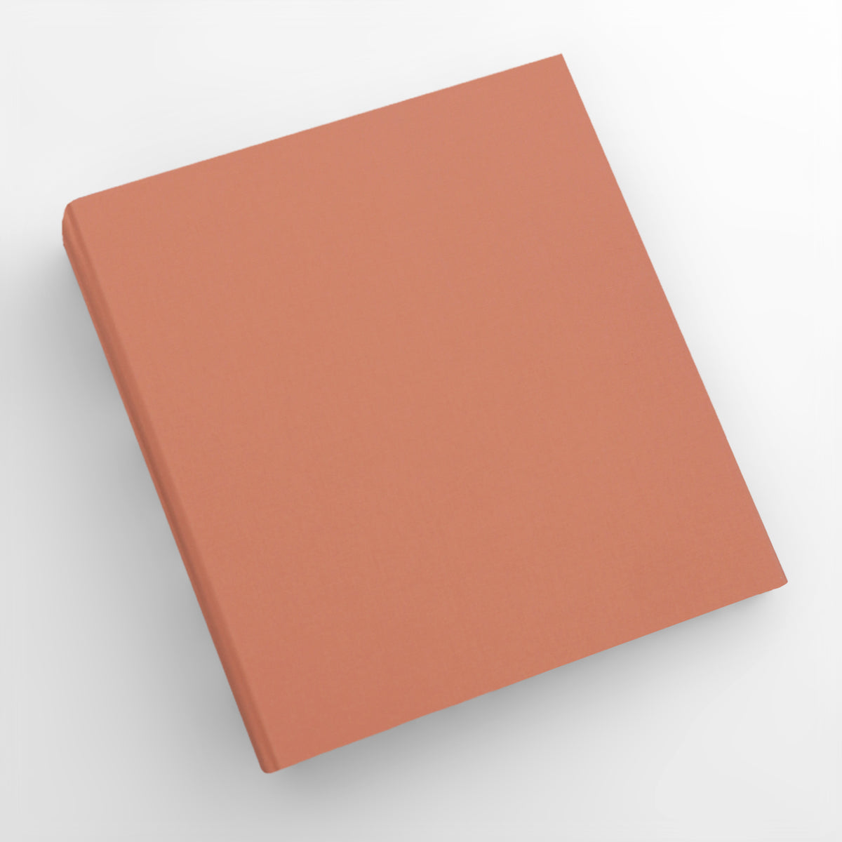 Large Photo Binder (for 4x6 photos) with Coral Cotton Cover