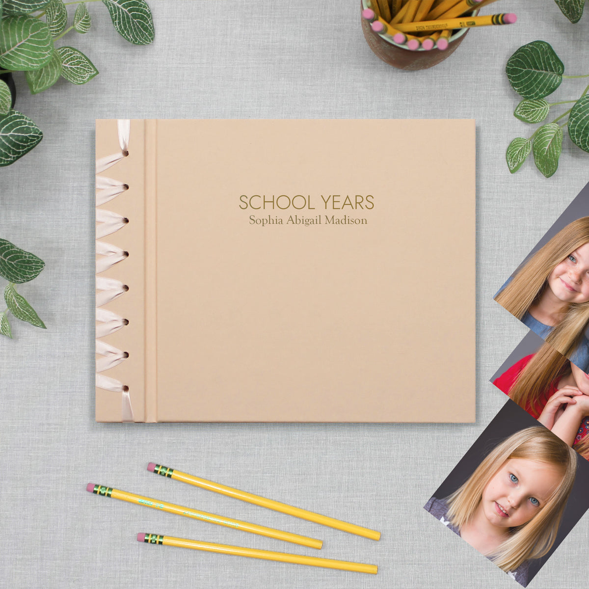 The School Years Album | Peachy Pink Cotton