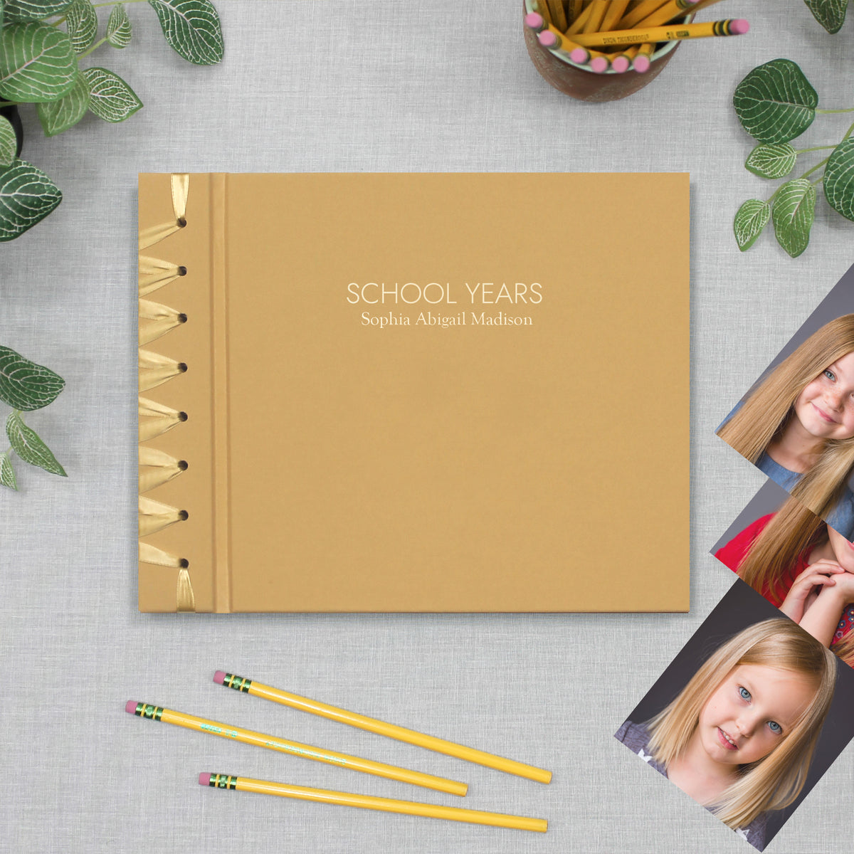 The School Years Album | Buttercup Yellow Cotton