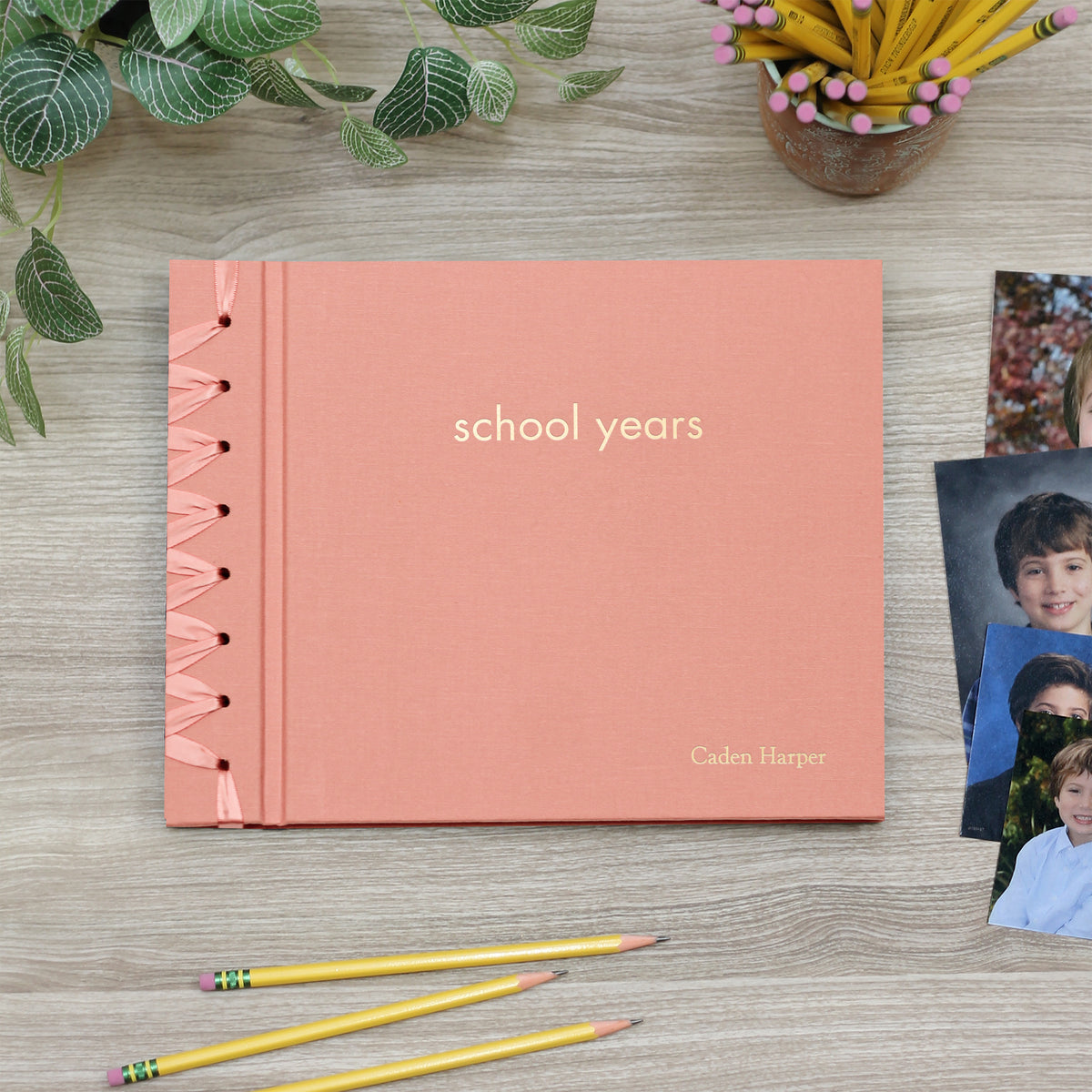 School Years with Coral Cotton Cover