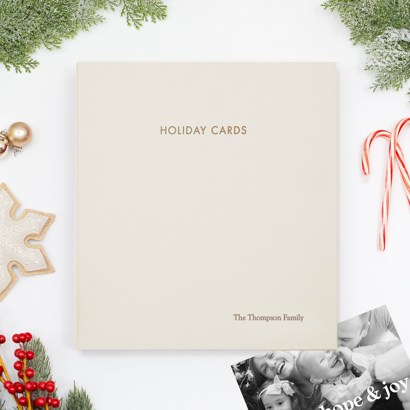 Holiday Card Album | Holiday Keepsake | Rag & Bone Bindery Holiday Card Album | Holiday Keepsake | Rag & Bone Bindery