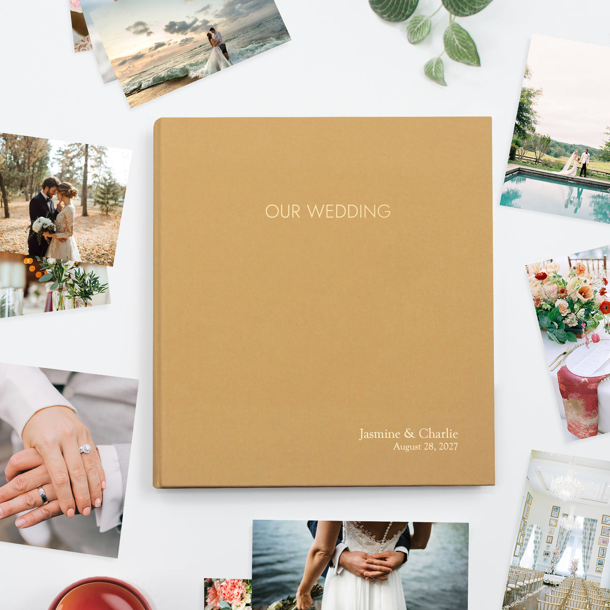 Wedding Photo Binder | Buttercup Yellow Cotton