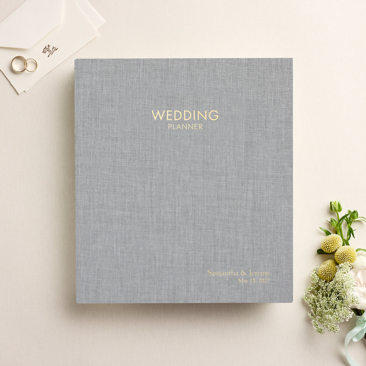 The Wedding Planner | Light Gray Linen
