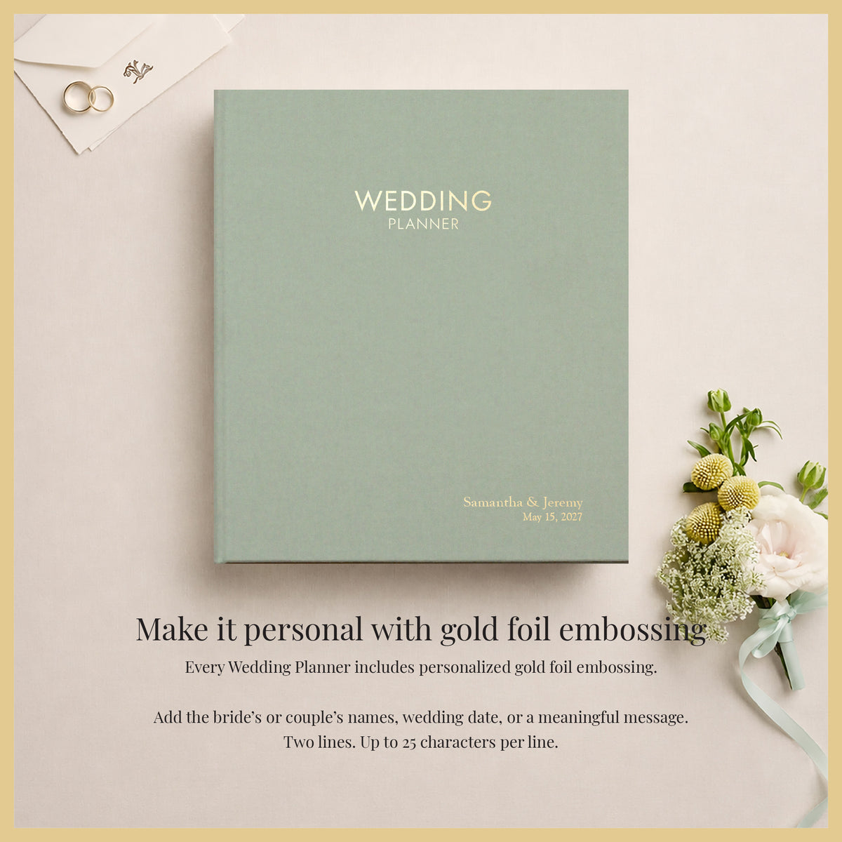 The Wedding Planner | Sage Green Cotton