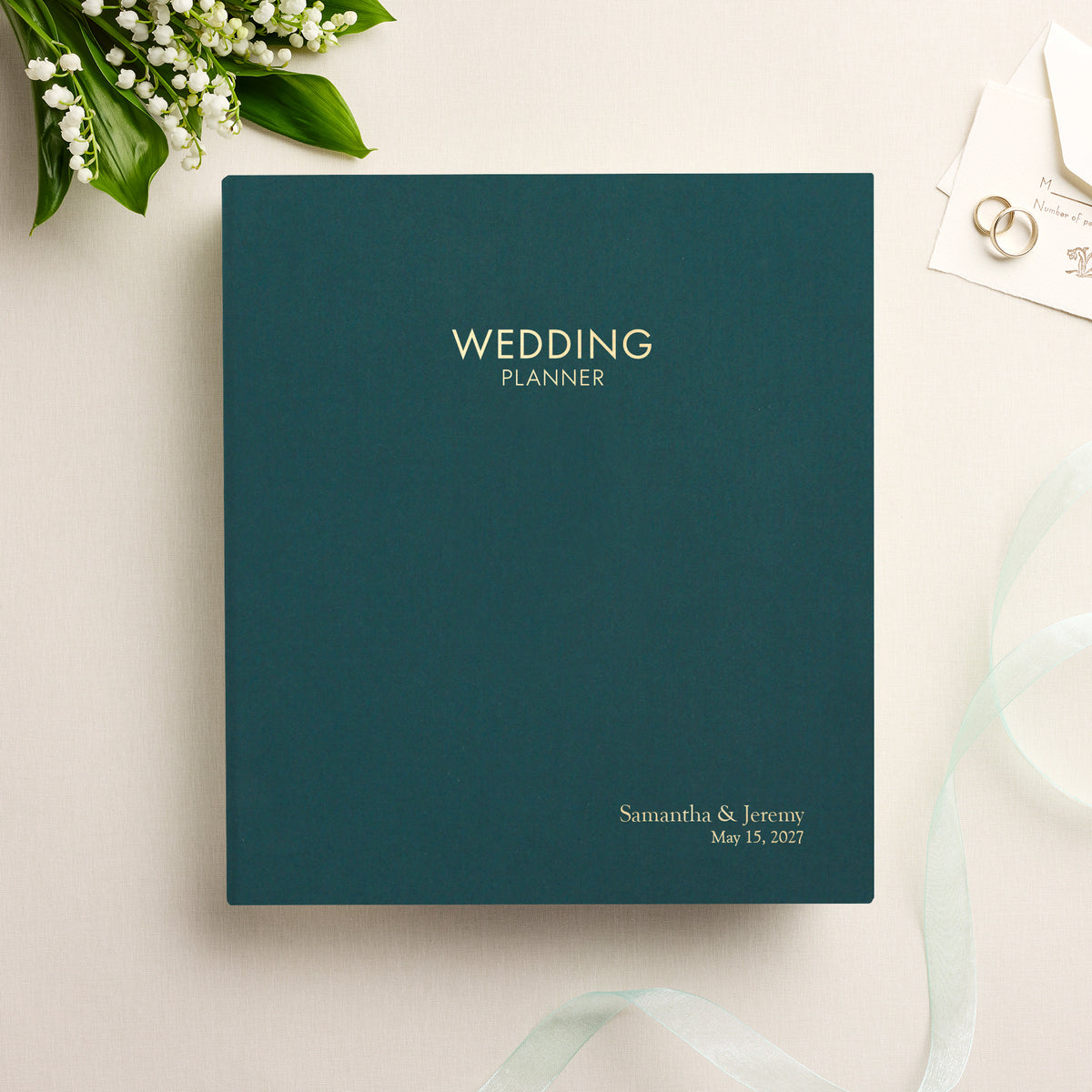The Wedding Planner | Teal Blue Cotton