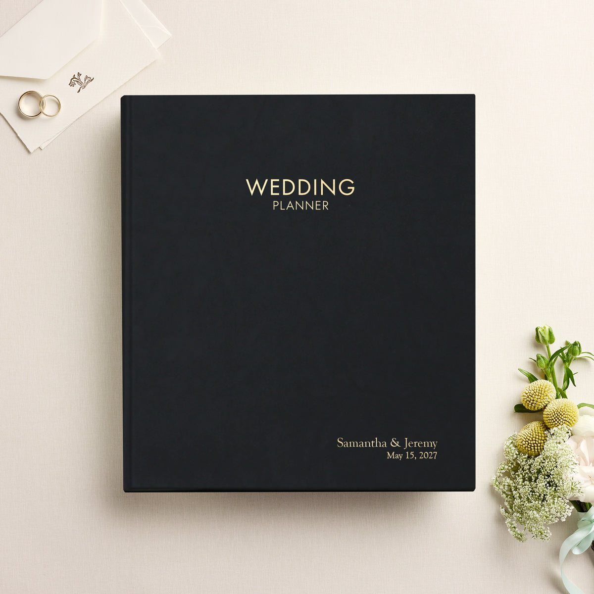 The Wedding Planner | Black Vegan Leather
