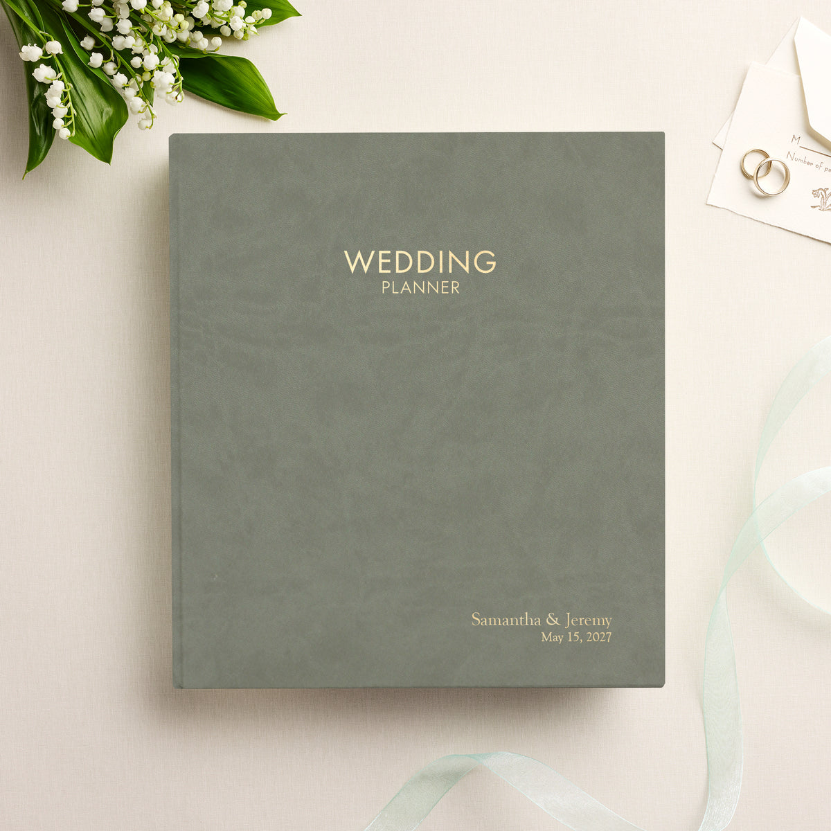 The Wedding Planner | Moss Green Vegan Leather